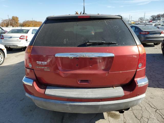 2A8GM68X48R641590 - 2008 CHRYSLER PACIFICA TOURING MAROON photo 6