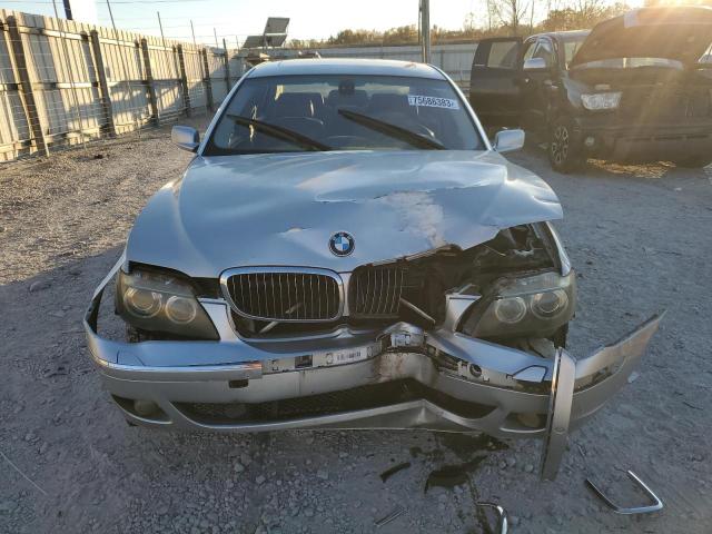 WBAHN83526DT27377 - 2006 BMW 750 LI SILVER photo 5