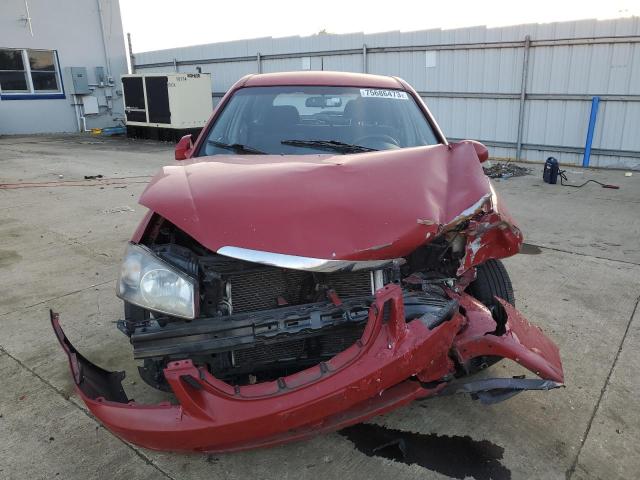 KNAFE162955099984 - 2005 KIA SPECTRA RED photo 5