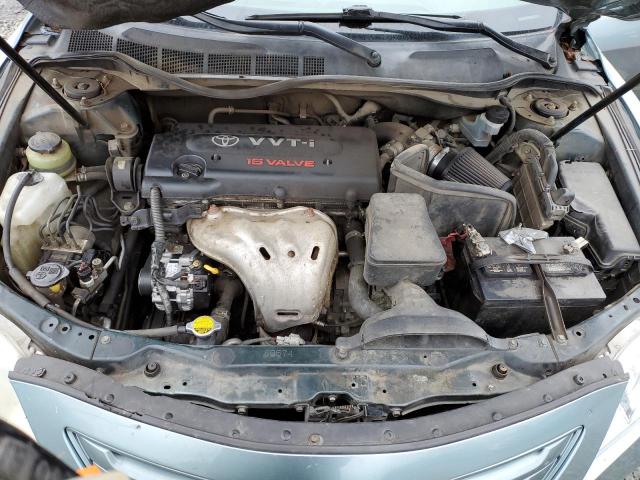 JTNBE46KX73046546 - 2007 TOYOTA CAMRY CE BLUE photo 11