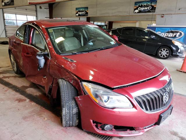 2G4GN5EX1F9183874 - 2015 BUICK REGAL PREMIUM BURGUNDY photo 4