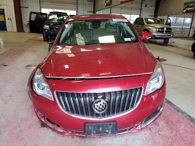 2G4GN5EX1F9183874 - 2015 BUICK REGAL PREMIUM BURGUNDY photo 5