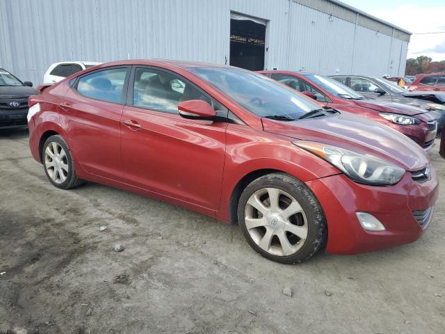 KMHDH4AE0BU111344 - 2011 HYUNDAI ELANTRA GLS BURGUNDY photo 4