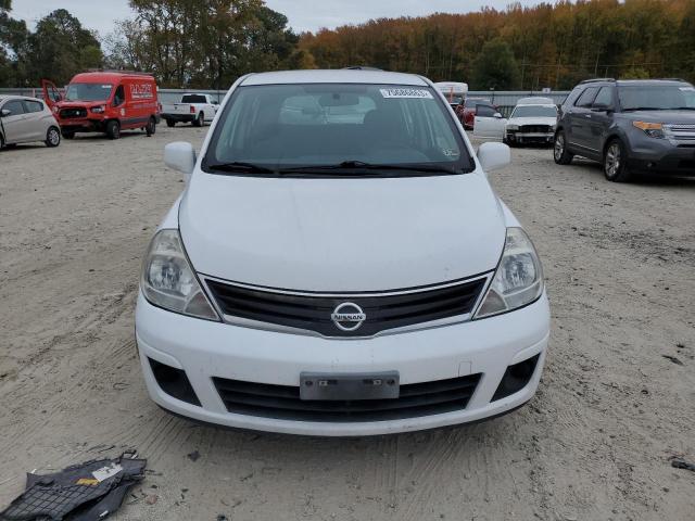 3N1BC1CP7CK283933 - 2012 NISSAN VERSA S WHITE photo 5