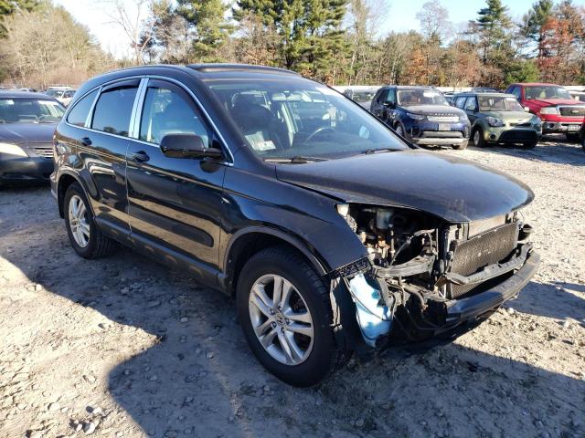 5J6RE4H71BL036504 - 2011 HONDA CR-V EXL BLACK photo 4