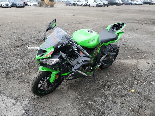 JKBZXJH15PA017845 - 2023 KAWASAKI ZX636 K GREEN photo 2