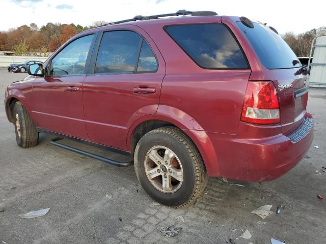 KNDJC733455392694 - 2005 KIA SORENTO EX MAROON photo 2