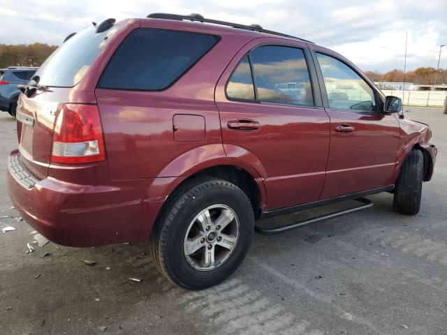 KNDJC733455392694 - 2005 KIA SORENTO EX MAROON photo 3