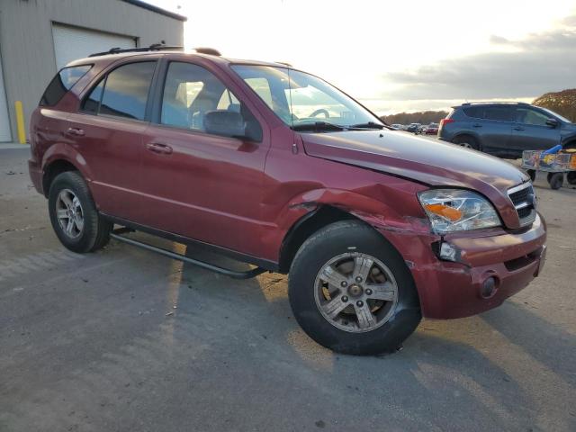 KNDJC733455392694 - 2005 KIA SORENTO EX MAROON photo 4