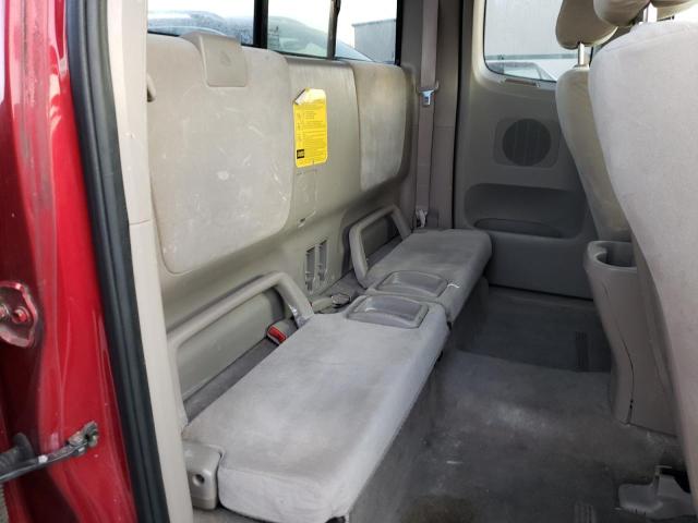 5TETX22N66Z224623 - 2006 TOYOTA TACOMA ACCESS CAB წითელი ფოტო 10