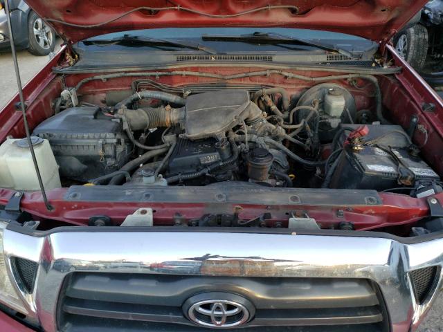 5TETX22N66Z224623 - 2006 TOYOTA TACOMA ACCESS CAB წითელი ფოტო 11