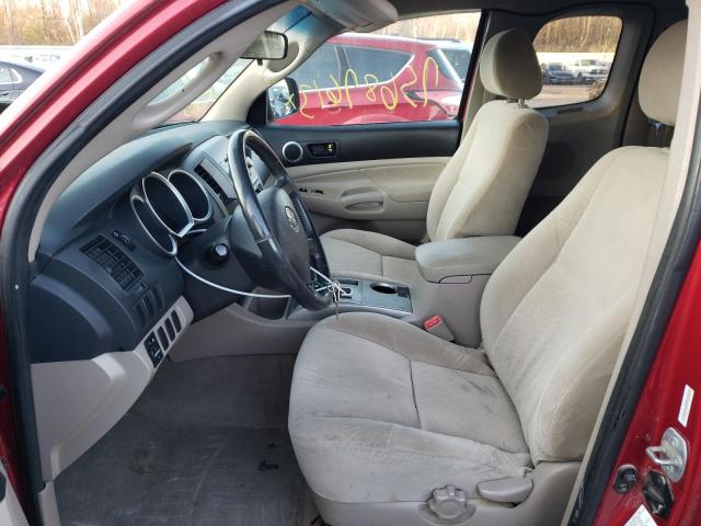 5TETX22N66Z224623 - 2006 TOYOTA TACOMA ACCESS CAB წითელი ფოტო 7