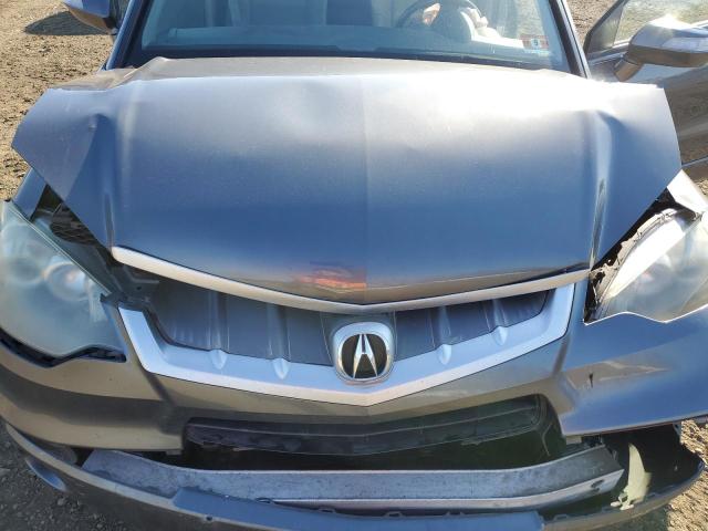 5J8TB18268A017640 - 2008 ACURA RDX GRAY photo 12