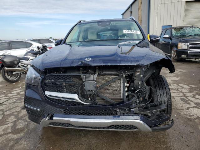 4JGFB5KB5MA482024 - 2021 MERCEDES-BENZ GLE 450 4MATIC BLUE photo 5