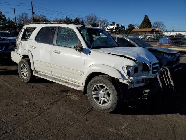 5TDBT48AX3S144189 - 2003 TOYOTA SEQUOIA LIMITED WHITE photo 4