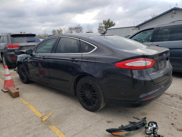 3FA6P0HD9ER289664 - 2014 FORD FUSION SE BLACK photo 2