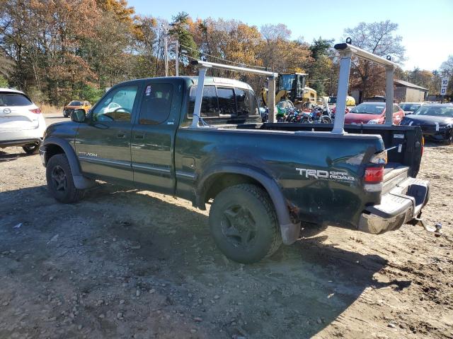 5TBBT44161S208207 - 2001 TOYOTA TUNDRA ACCESS CAB მწვანე ფოტო 2
