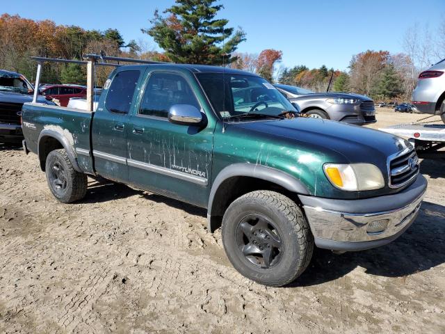 5TBBT44161S208207 - 2001 TOYOTA TUNDRA ACCESS CAB მწვანე ფოტო 4