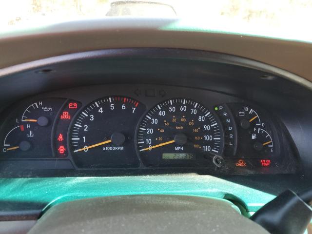 5TBBT44161S208207 - 2001 TOYOTA TUNDRA ACCESS CAB მწვანე ფოტო 9