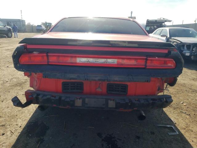 2B3CJ4DV1AH137325 - 2010 DODGE CHALLENGER SE RED photo 6