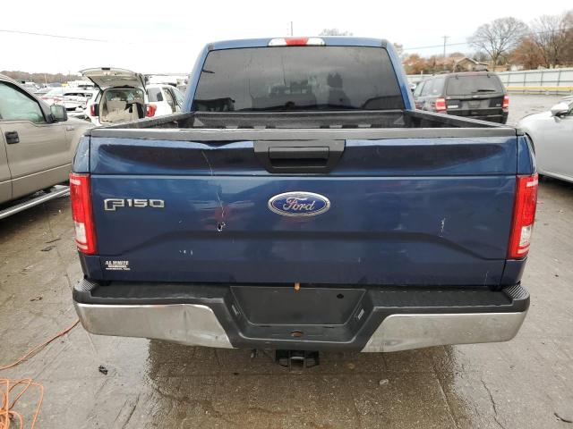 1FTEW1C85HKD45326 - 2017 FORD F150 SUPERCREW BLUE photo 6