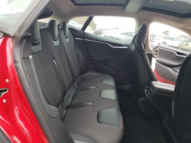 5YJSA1H13EFP29448 - 2014 TESLA MODEL S Կարմիր լուսանկար 10