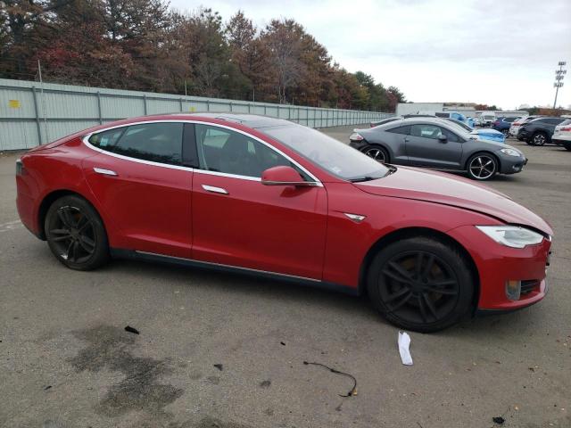 5YJSA1H13EFP29448 - 2014 TESLA MODEL S Կարմիր լուսանկար 4