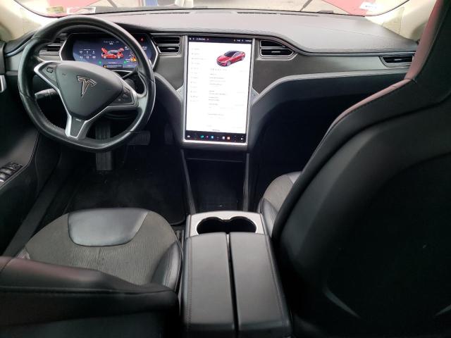 5YJSA1H13EFP29448 - 2014 TESLA MODEL S Կարմիր լուսանկար 8