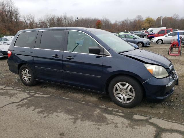 5FNRL38297B006431 - 2007 HONDA ODYSSEY LX BLUE photo 4