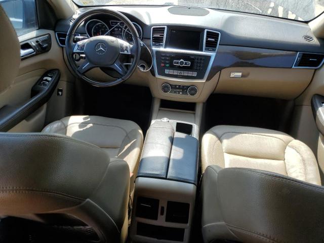 4JGDA5HB8CA053802 - 2012 MERCEDES-BENZ ML 350 4MATIC CHARCOAL photo 8