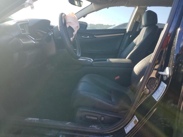 19XFC1F79ME013502 - 2021 HONDA CIVIC EXL შავი ფოტო 7