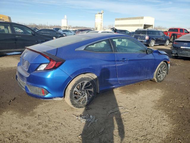 2HGFC4B59HH303949 - 2017 HONDA CIVIC LX BLUE photo 3