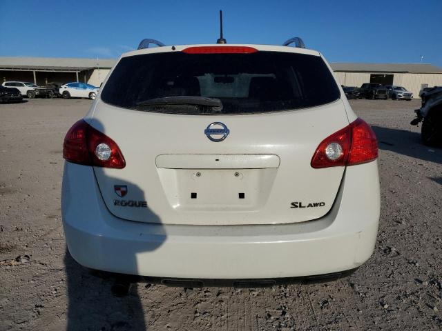 JN8AS5MV6AW134967 - 2010 NISSAN ROGUE S WHITE photo 6