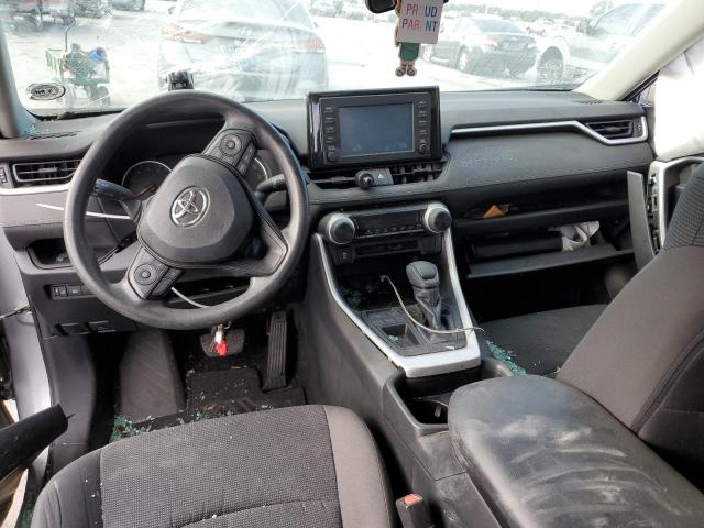 2T3H1RFV2KW052185 - 2019 TOYOTA RAV4 LE 银色 照片 8