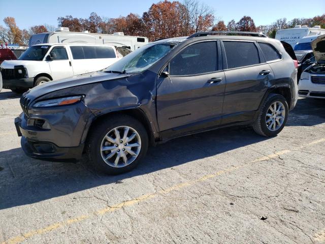 1C4PJMCX8JD588736 - 2018 JEEP CHEROKEE LATITUDE GRAY photo 1