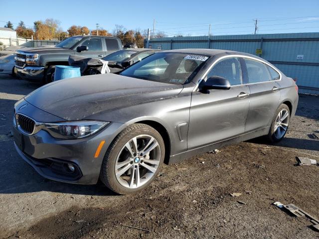 WBA4J7C55JBH13741 - 2018 BMW 440XI GRAN COUPE GRAY photo 1