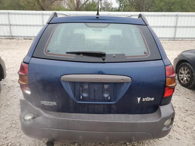 5Y2SL65846Z430474 - 2006 PONTIAC VIBE BLUE photo 6