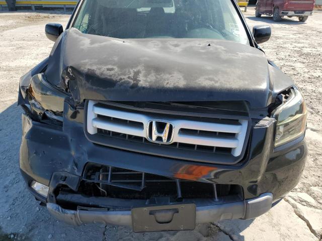 5FNYF28328B026625 - 2008 HONDA PILOT SE BLACK photo 11