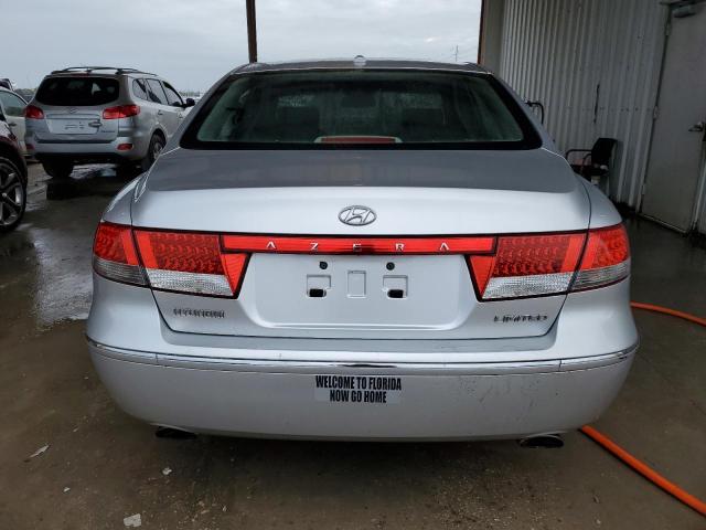 KMHFC46F27A204481 - 2007 HYUNDAI AZERA SE SILVER photo 6