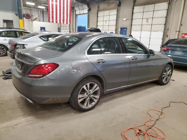 55SWF8EB4KU288867 - 2019 MERCEDES-BENZ C 300 4MATIC GRAY photo 3