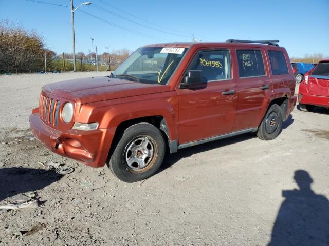 1J8FF28WX8D706127 - 2008 JEEP PATRIOT SPORT ORANGE photo 1