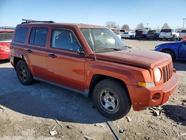 1J8FF28WX8D706127 - 2008 JEEP PATRIOT SPORT ORANGE photo 4