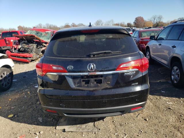 5J8TB4H32FL022474 - 2015 ACURA RDX BLACK photo 6