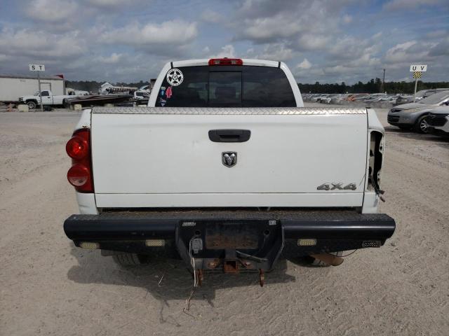 3D7KS19D98G212293 - 2008 DODGE RAM 1500 WHITE photo 6