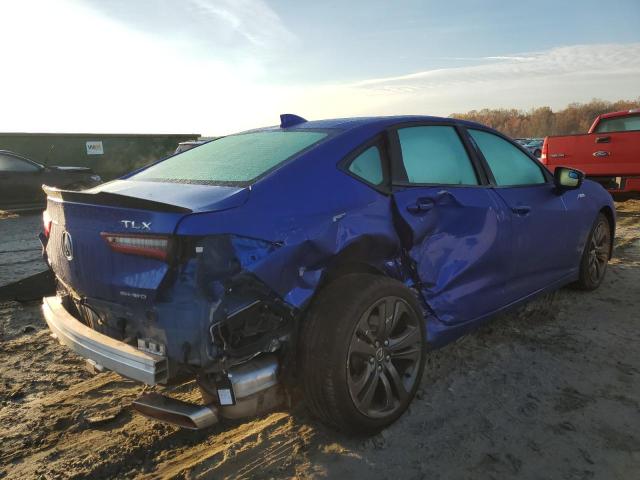 19UUB6F57NA001456 - 2022 ACURA TLX TECH A BLUE photo 3