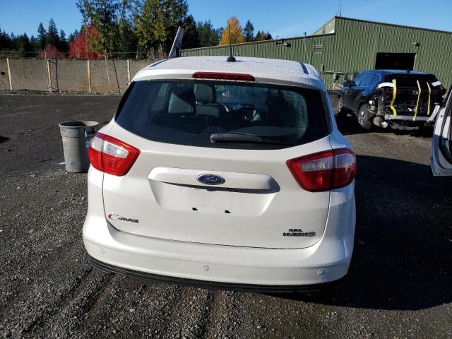 1FADP5BU3EL514334 - 2014 FORD C-MAX SEL WHITE photo 6