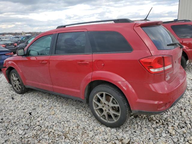 3C4PDDEG7DT717570 - 2013 DODGE JOURNEY R/T RED photo 2