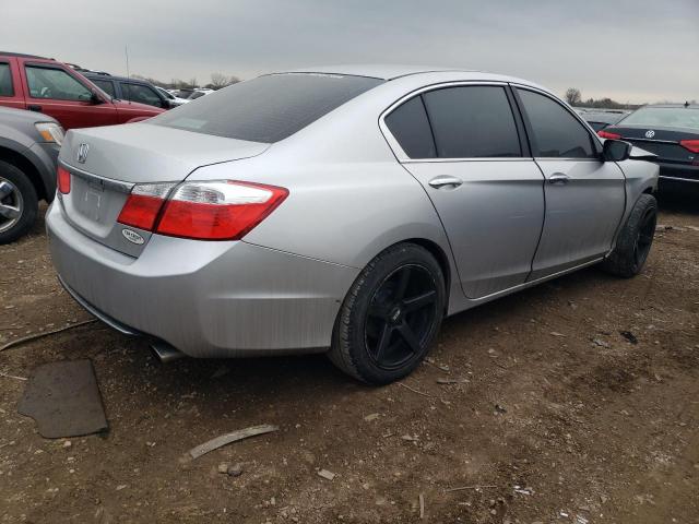 1HGCR2F39EA154824 - 2014 HONDA ACCORD LX SILVER photo 3