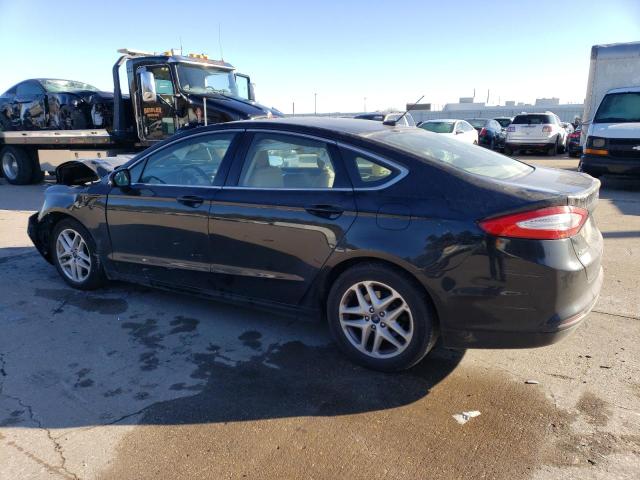 1FA6P0HD3F5118672 - 2015 FORD FUSION SE BLACK photo 2