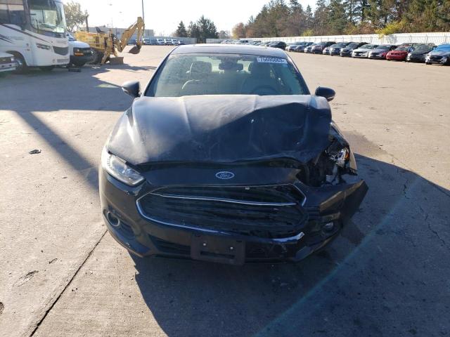 1FA6P0HD3F5118672 - 2015 FORD FUSION SE BLACK photo 5